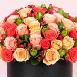 Mixed Roses Luxury Box