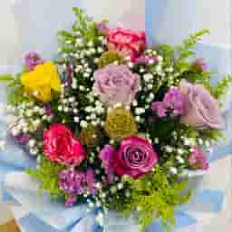 Spring Pastels Flower Bouquet