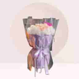 Royal Lavender Rose Wrap