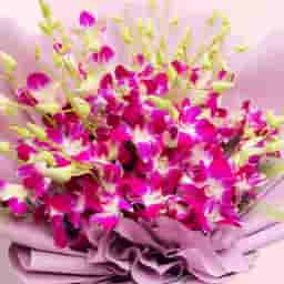 Purple Orchid Bouquet