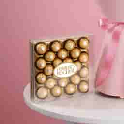 Pink Roses & Ferrero Rocher Hamper