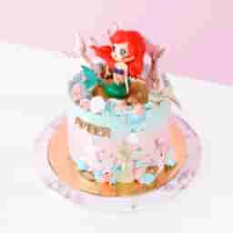 Ocean Princess Mermaid Cake