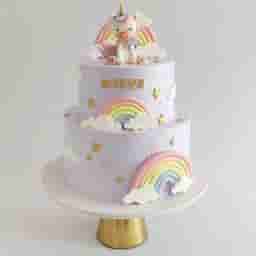 Rainbow Unicorn Dream Cake