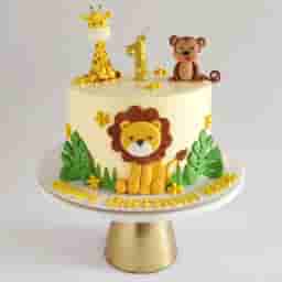 Roar and Explore Jungle Cake