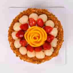 Vanilla Biscoff Cake for Birthday