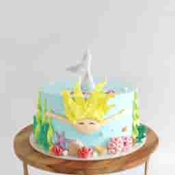 Mermaid Princess Fantasy Cake