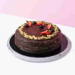 Double Chocolate Crepe Cake