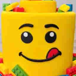 Lego Theme Birthday Cake