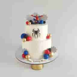 Marvel Spider-Man Theme Cake