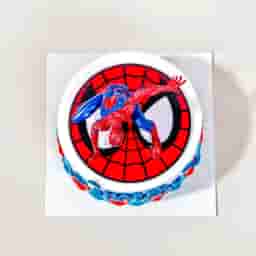 Amazing Spiderman Kids Cake