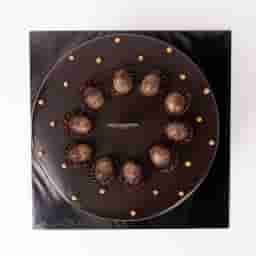 Smooth Chocolate Truffle Cake