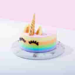 1st Birthday Rainbow Unicorn Cake