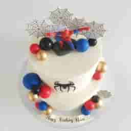 Marvel Spider-Man Theme Cake