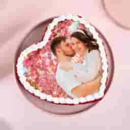 Red velvet customised cake 