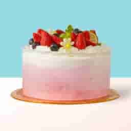 Strawberry Snow Cream Cake