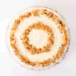 Golden Nut Crunch Cake