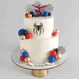 Marvel Spider-Man Theme Cake