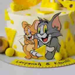 Tom and Jerry Fun Party Cake