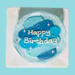 Blue Bento Celebration Cake