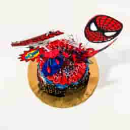 Ultimate Spiderman Action Cake