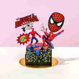 Ultimate Spiderman Action Cake