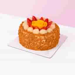 Vanilla Biscoff Cake for Birthday