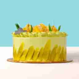 Summer Mango Pistachio Cake