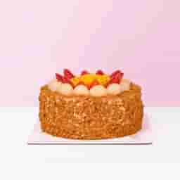 Vanilla Biscoff Cake for Birthday