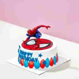 Amazing Spiderman Kids Cake