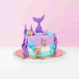 Sea Princess Purple Cake