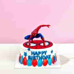 Amazing Spiderman Kids Cake