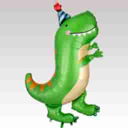 T-Rex Helium Balloon Bouquet
