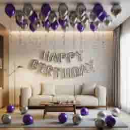 Simple Birthday Room Decoration