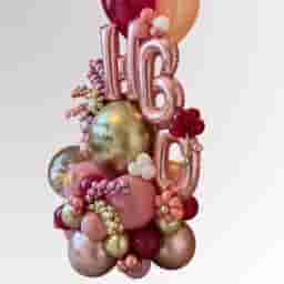 Rose Gold Balloon Bouquet