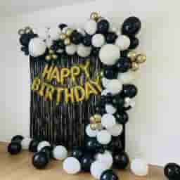 Balloon Wall Decoration for Birthday