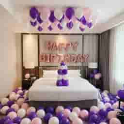 Balloon Birthday Decoration at Home