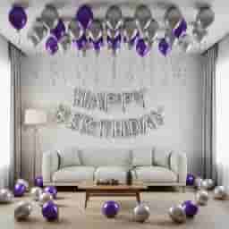 Simple Birthday Room Decoration