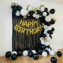 Balloon Wall Decoration for Birthday