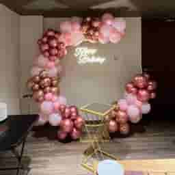 Rose Gold Ring Setup for Birthday