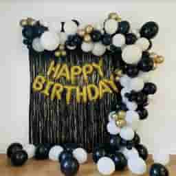 Balloon Wall Decoration for Birthday