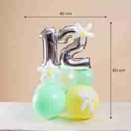 Number Birthday Balloon