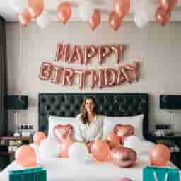 Birthday Room Decoration for Girlfriend