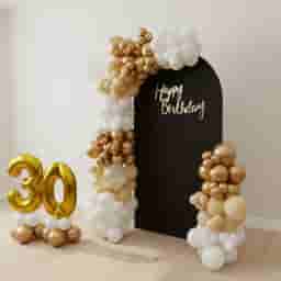 Luxury Birthday Backdrop Decoration 