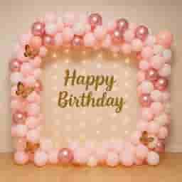 Birthday Celebration Decor at Home