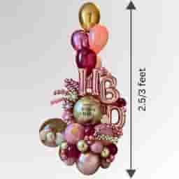 Rose Gold Balloon Bouquet