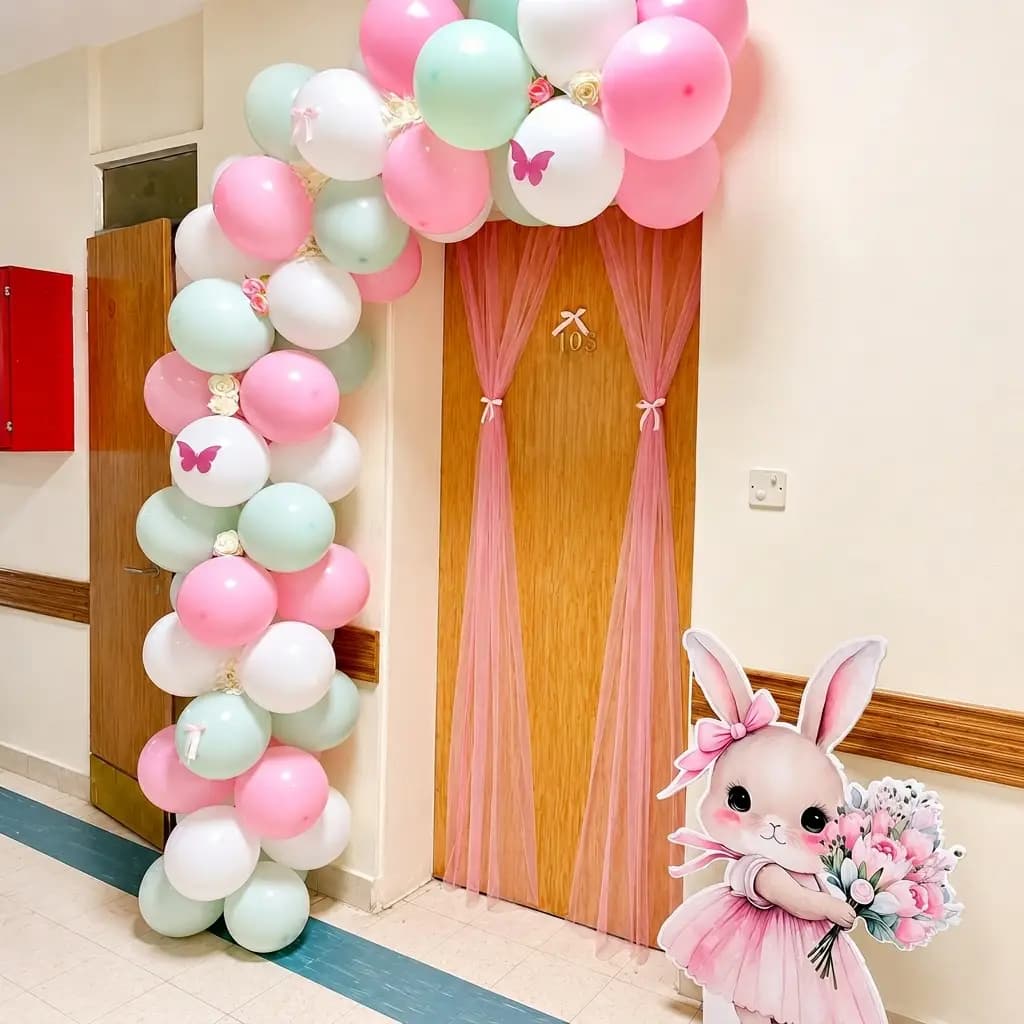 Hospital Room Baby Welcome Decoration