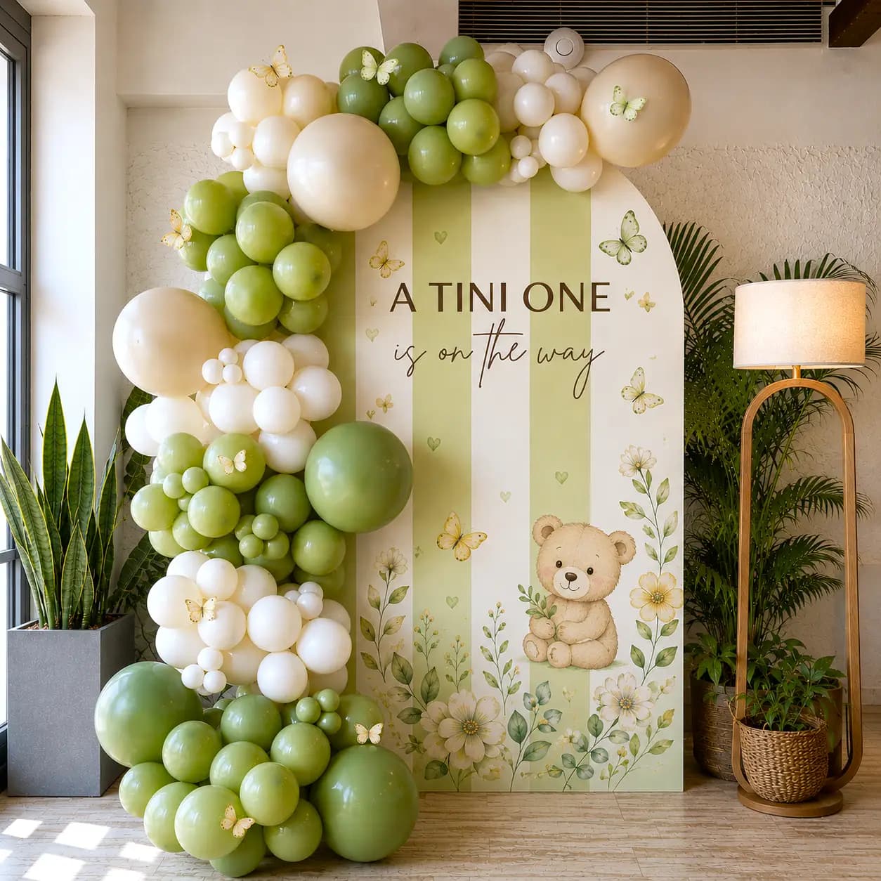 Customized Baby Shower Backdrop Decoration