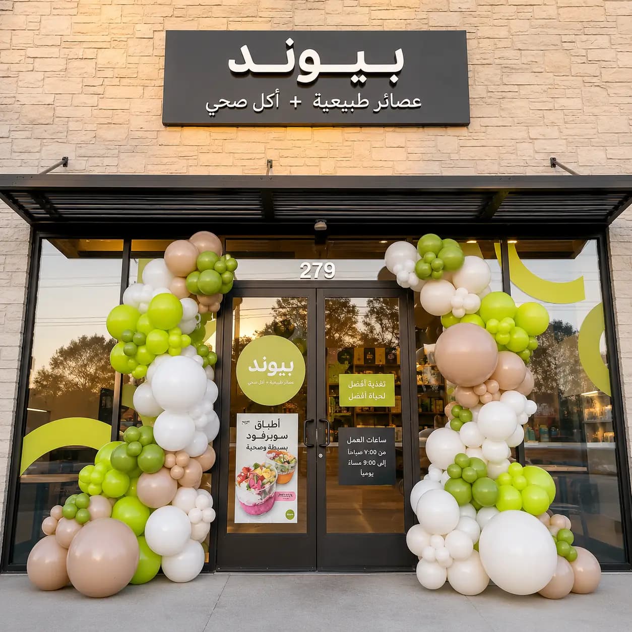 Balloon Arch for Shops