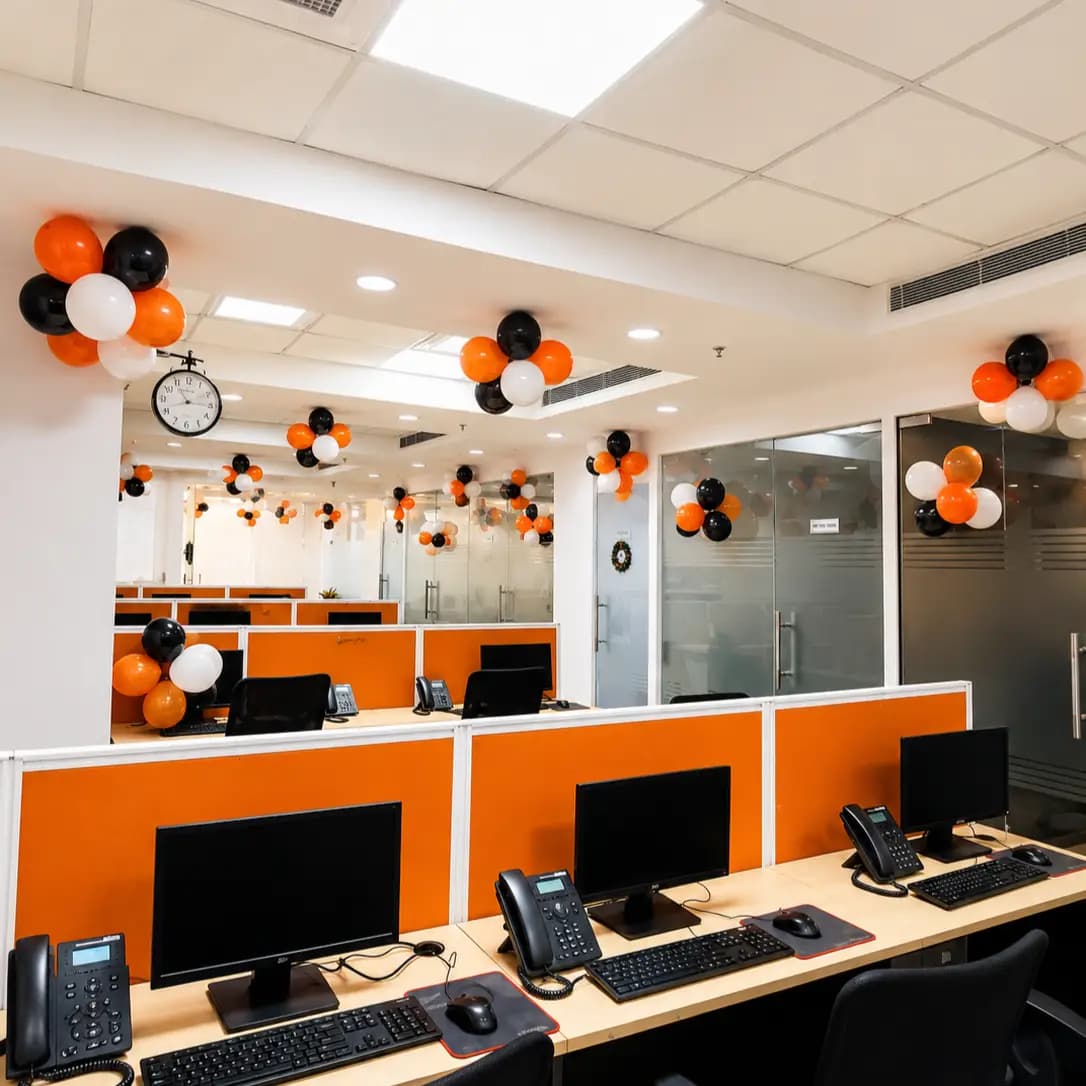 Office Event Decoration with Balloons