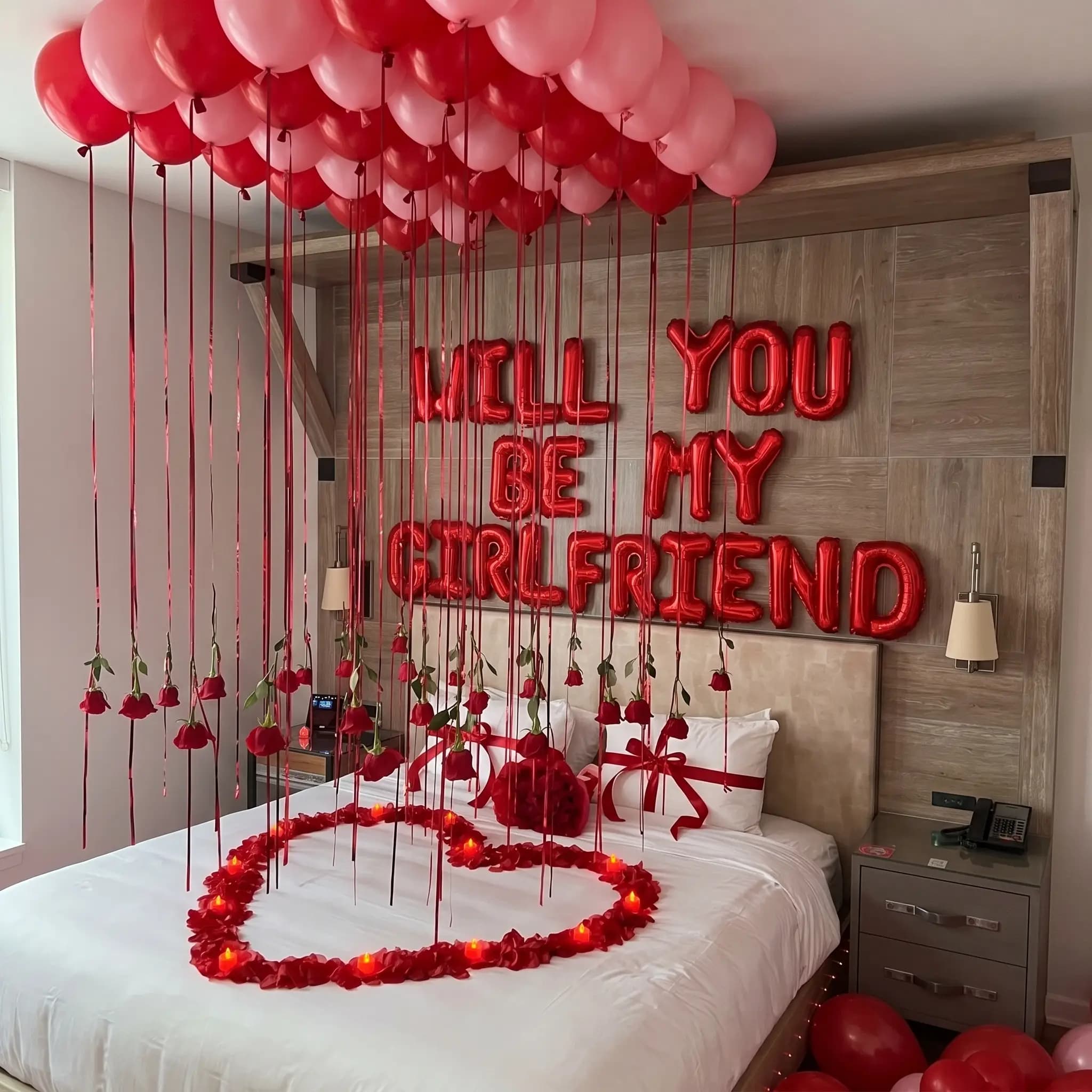 Romantic Room Decoration for Girlfriend